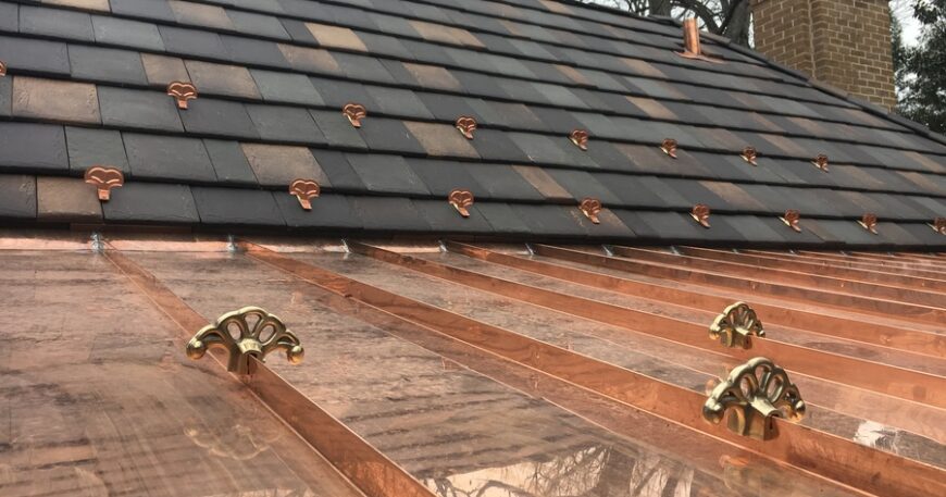 Custom Fabricated Copper by Preferred Roofing